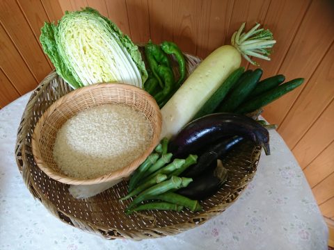 有機野菜とお米