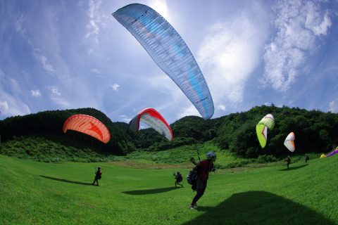 丹波市立青垣パラグライダー練習場