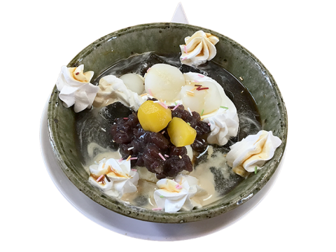人気　コーヒーぜんざい