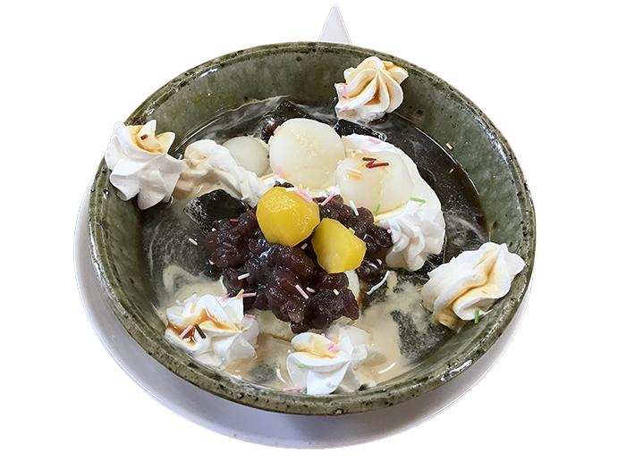 人気　コーヒーぜんざい