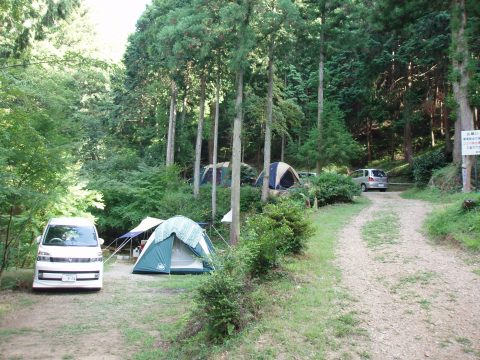 日ヶ奥渓谷キャンプ場（多利区）