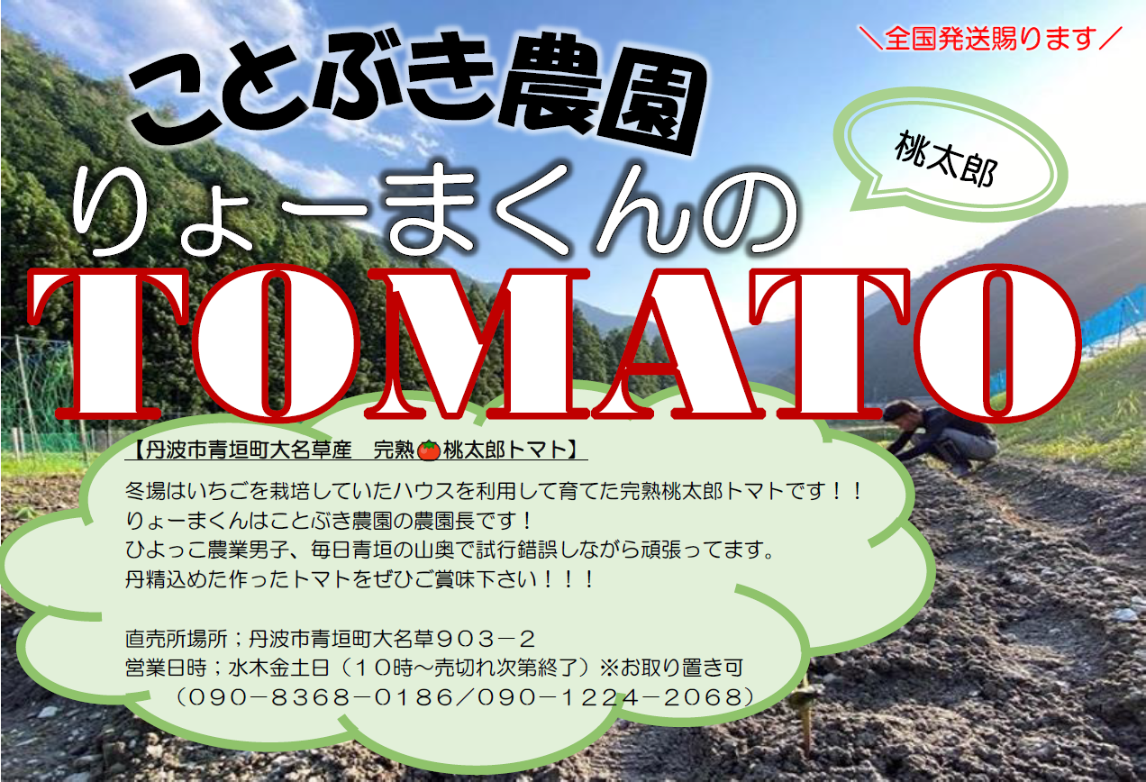 ことぶき農園りょーまくんのTOMATO