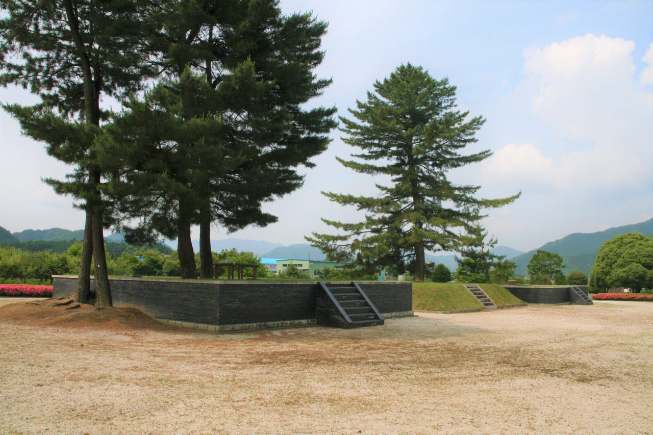 三ツ塚史跡公園（史跡・花しょうぶ・梅林）