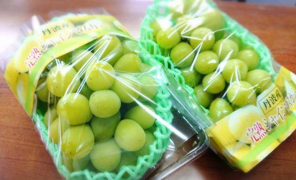 丹波産完熟シャインマスカットの販売